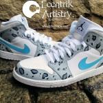 Air Jordan 1 High Banned Python Air Jordan 1 Snow Leopard