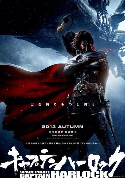 Cinema : un nouveau teaser pour Albator Harlock-Movie-Poster-2013