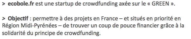 Capture d’écran 2013-04-02 à 14.27.15 Ecobole : une plateforme de crowdfunding pour la planète
