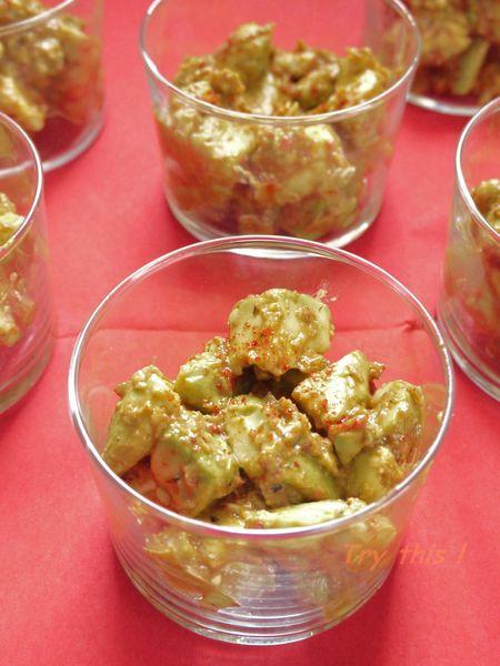 Avocats, sauce harissa maison avocat harissa