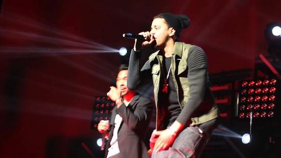 Miguel invite son pote J. Cole à le rejoindre sur scène en première partie d'Alicia Keys