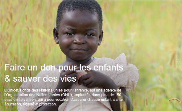 L’Unicef l’action qui vient du coeur 1