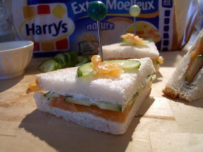 Le pain de mie Harrys de l'entrée au dessert! Episode 1 : Sandwiches truite fumée, concombre & aneth