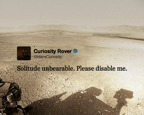 Curiosity sera coupé de la Terre durant un mois lunch-rush