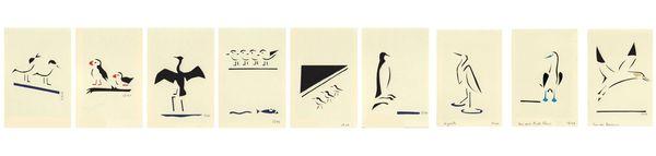 Navigation de nuit bande d'oiseaux