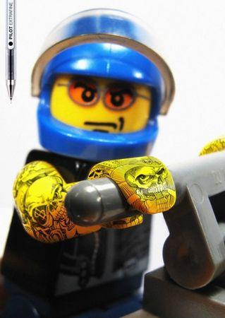 Lego Tattoo Stylo Pilot Pen2