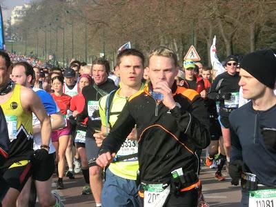 Sébastien termine le marathon de Paris Sébastien termine le marathon de Paris