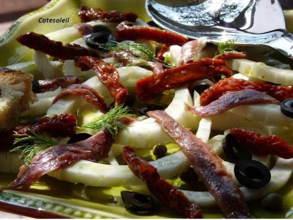 EMINCE DE FENOUIL A LA NICOISE Emincé de fenouil nicoise