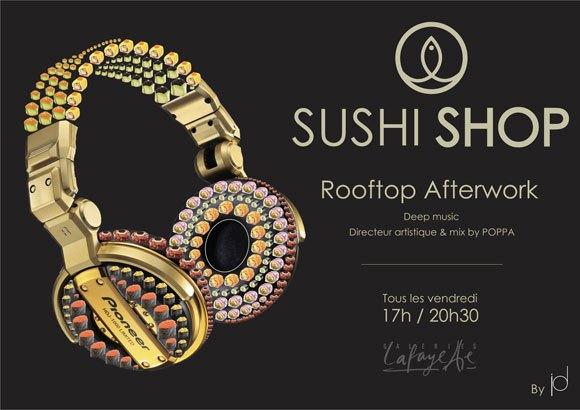 Food Art : le QR code en sushi de Sushi Shop sushiafterwork