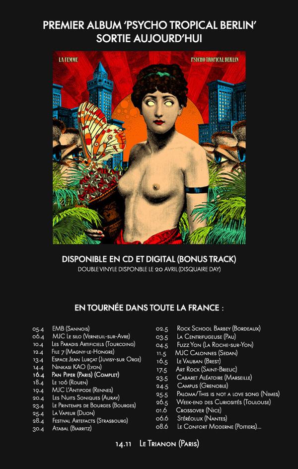 2023 – Le clip de La Femme lafemme