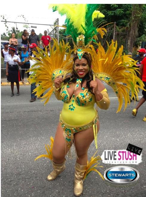 USAIN BOLT ET FRIENDS (MACHEL MONTANO, D'ANGEL...) AU CARNAVAL DE JAMAIQUE - Bacchanal jamaica 2013