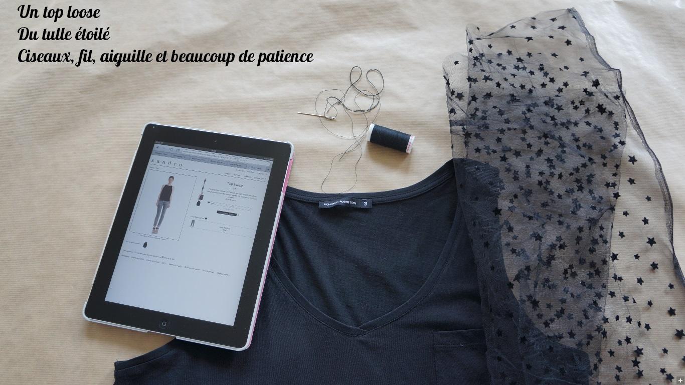DIY # 3 : un top Sandro pour 10 euros DIY # 3 : un top Sandro pour 10 euros
