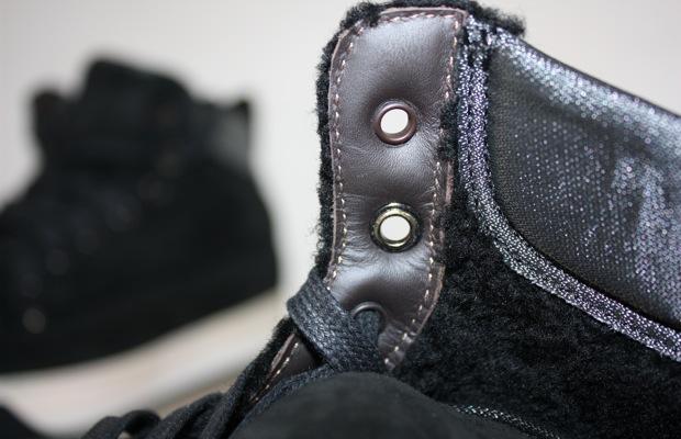Chaussés pour l’Hiver : test de sneakers Lanvin Lisse et doux, le cuir utilisé pour la semelle et les doublure est très agréable.