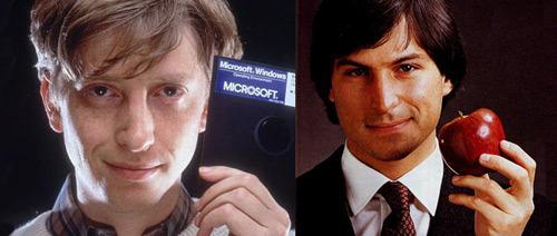 Bill Gates & Steve Jobs Bill Gates & Steve Jobs