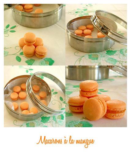 Des macarons à la mangue, en hommage à la Mangue. Pour que l'appétit revienne. Des macarons à la mangue, en hommage à la Mangue. Pour que l'appétit revienne.