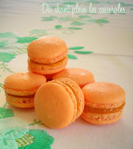 Des macarons à la mangue, en hommage à la Mangue. Pour que l'appétit revienne. Des macarons à la mangue, en hommage à la Mangue. Pour que l'appétit revienne.