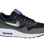 Nike Air Max 1 Eté 2013 Nike WMNS Air Max 1 Black Silver Photo Blue