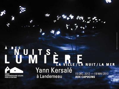 Yann Kersalé à Landerneau : une exposition stimulante.