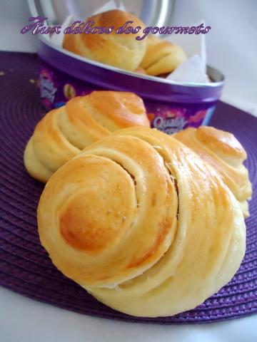 PAIN ESCARGOT A LA FETA PAIN ESCARGOT A LA FETA