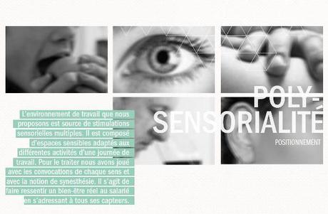 Polysensorialité - penser le bureau d'une façon sensible à travers nos 5 sens Polysensorialité - penser le bureau d'une façon sensible à travers nos 5 sens