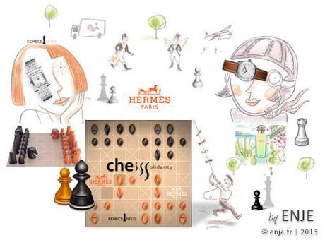Luxe : Hermès propose de jouer aux échecs