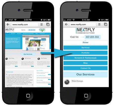 Infographie designer un site mobile : les conseils et exemples à suivre mobile web design