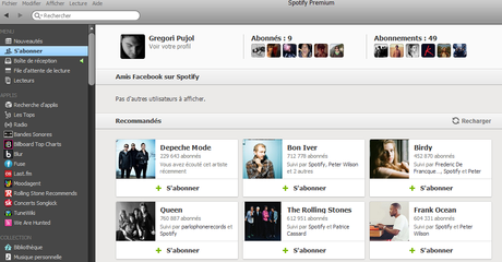 Spotify lance son nouvel onglet « S’abonner » spotify