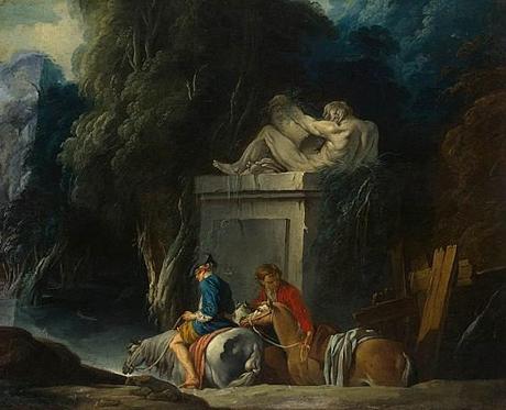 François Boucher Le passage du gué