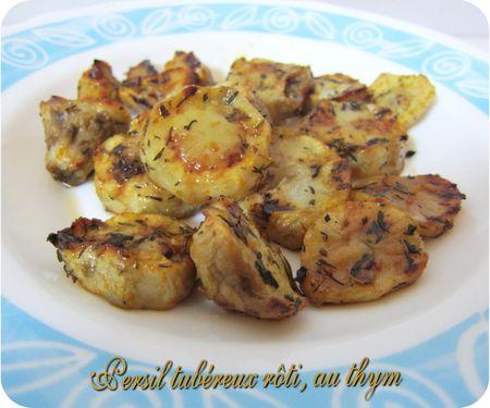 Persil tubéreux rôti, au thym persil tubéreux rôti (scrap)