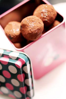 Truffes au chocolat Truffes au chocolat