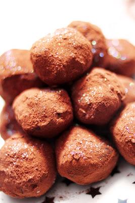 Truffes au chocolat Truffes au chocolat