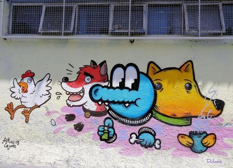 Graffiti - Mur peint Mexico