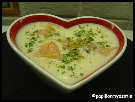 VELOUTE DE CHOU-FLEUR AU SAUMON FUME Image3