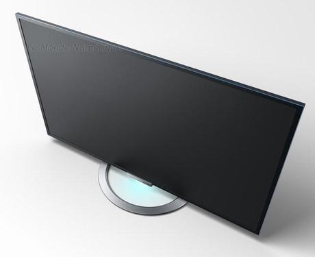 TV Sony série W8, ultra connectivité NFC et 3D passive