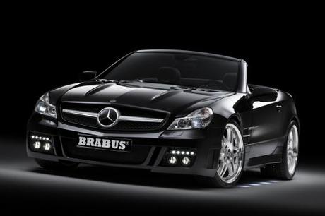 Mercedes sl class par brabus 11 