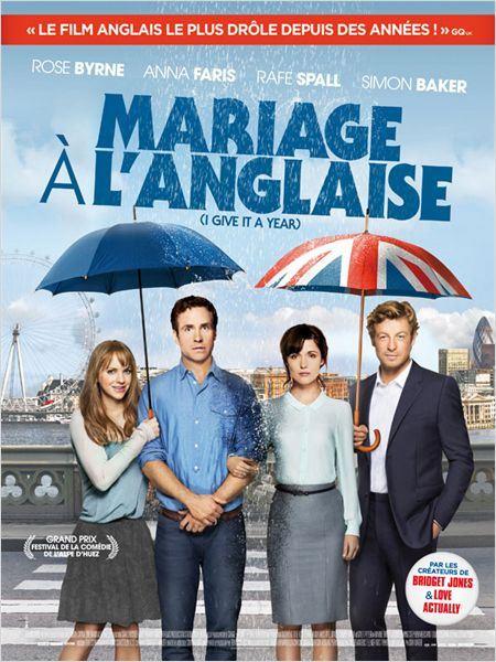 Cinéma : Mariage à l’anglaise (I give it a year)