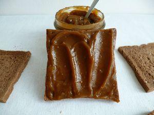 pâte à tartiner allégée au café (sans sucre et sans beurre) P1000616