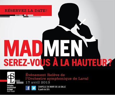 Mad Men en Symphonique à Laval!