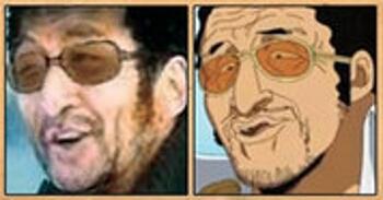 Les célébrités qui ont inspiré certains personnages du manga One Piece Kunie Tanaka (acteur japonais) – Kizaru