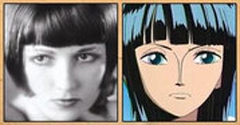 Les célébrités qui ont inspiré certains personnages du manga One Piece Louise Brook (actrice américaine) – Nico Robin