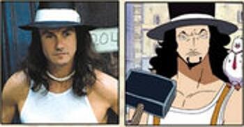 Les célébrités qui ont inspiré certains personnages du manga One Piece Harvey Keitels (acteur américain) – Rob Lucci
