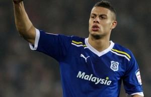 Cardiff : Gestade veut le titre Rudy Gestede, un Frenchie de Cardiff City.
