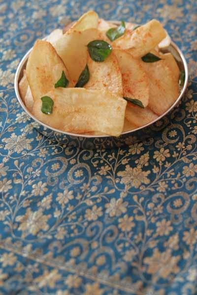 Les étapes de préparation du manioc Beendhi_Isabelle Rozenbaum_Chips Manioc_Tapioca chips-4114