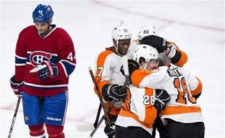 Canadiens vs Flyers : S’écraser au lieu de rebondir