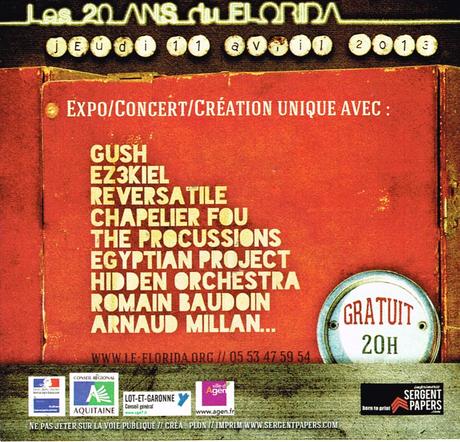 Florida Affiche Semainier (du 8 au 14 avril 2013)