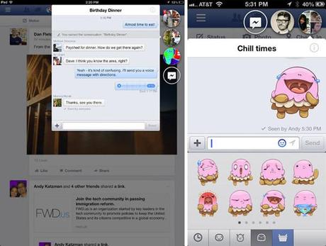 iOS : l’application Facebook avec les Chat Heads mzl.snlexklc