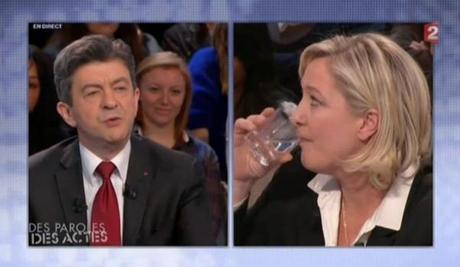 La diabolisation de Mélenchon ou la machine à blanchir Marine Le Pen