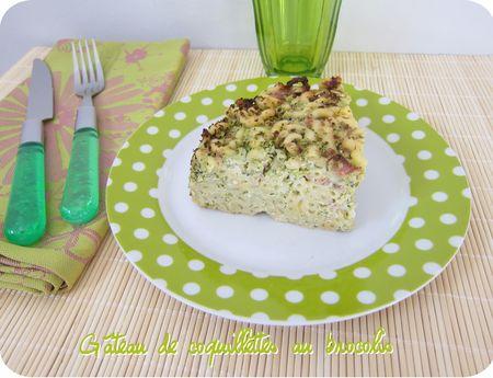 Gâteau de coquillettes au brocolis gateau pâtes brocolis (scrap3)
