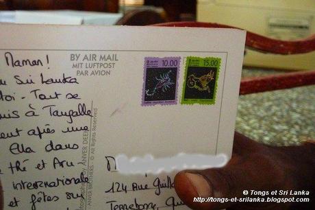 Et si on faisait aussi découvrir le Sri Lanka en envoyant une carte postale ?