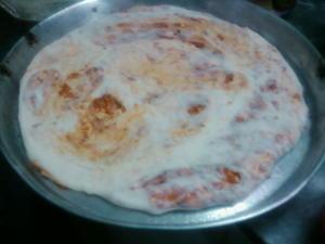 Crêpe farcie ou turban du juge Crêpe farcie ou turban du juge